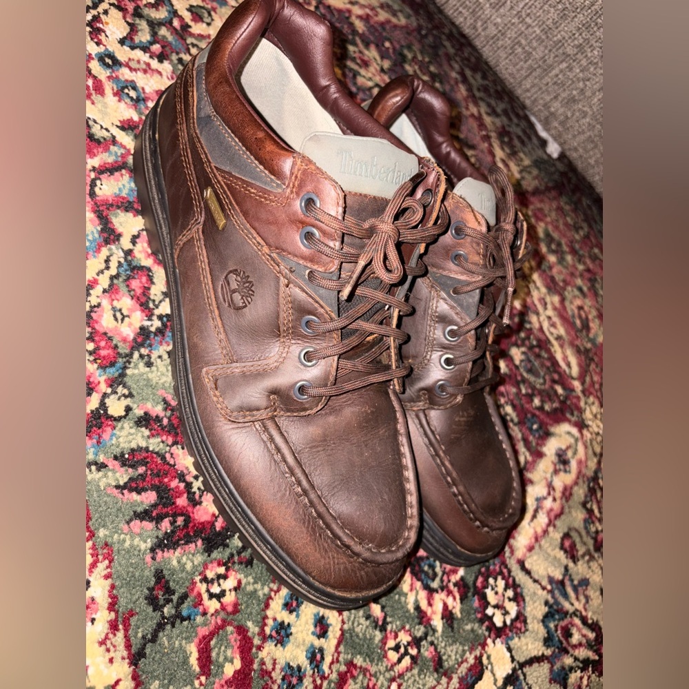 Timberland Gore Tex moc toe boots